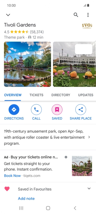 Press DIRECTIONS. Press DIRECTIONS.