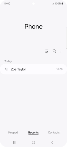 Press the required number.