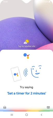 Press the explore icon.