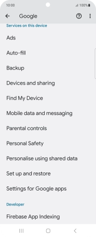 Press Find My Device.