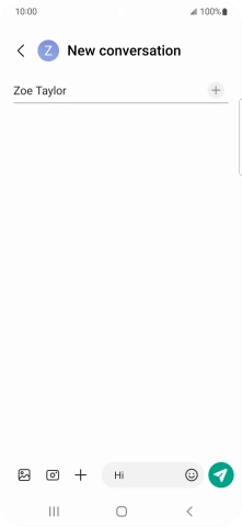 Press the picture icon. Press the picture icon.