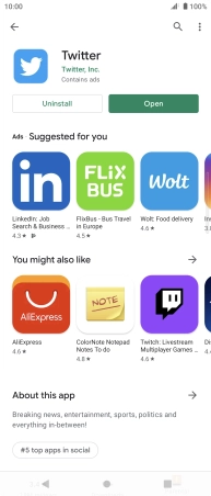 Press the Home key to return to the home screen. Press the Home key to return to the home screen.