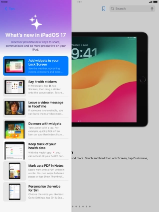 Press the Home key to return to the home screen. Press the Home key to return to the home screen.