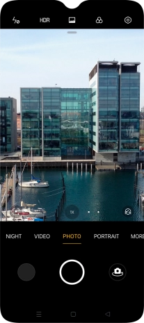 If the camera is turned on, press VIDEO.