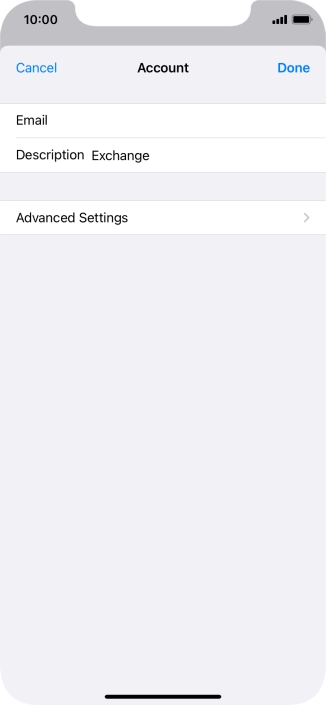 Press Advanced Settings.