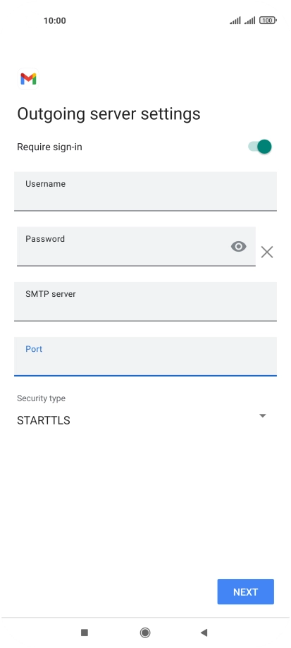 Press the drop down list below 