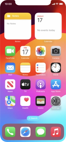 The Wi-Fi icon shows that your phone is connected to a Wi-Fi network.