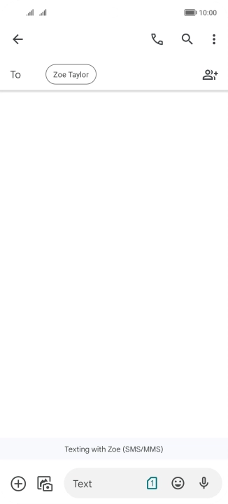 Press the SIM icon. Press the SIM icon.