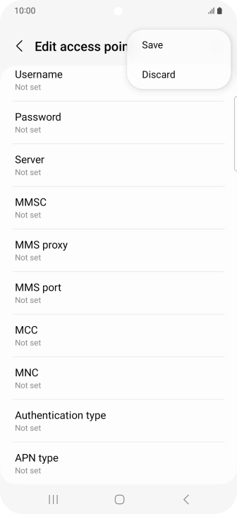 Press Save. Press Save.
