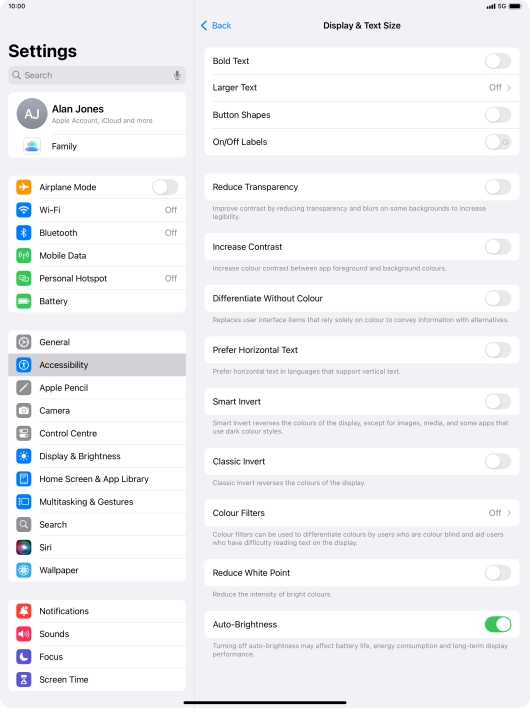 Press the indicator next to Press the indicator next to