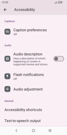 Press the required category below 