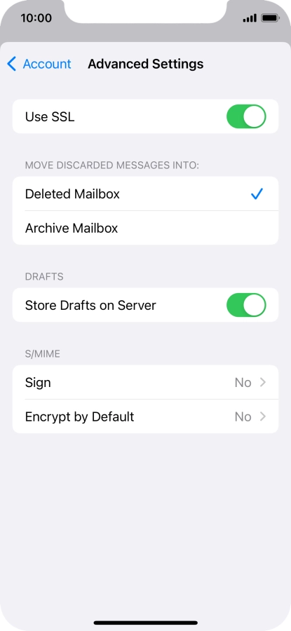 Press the indicator next to Press the indicator next to