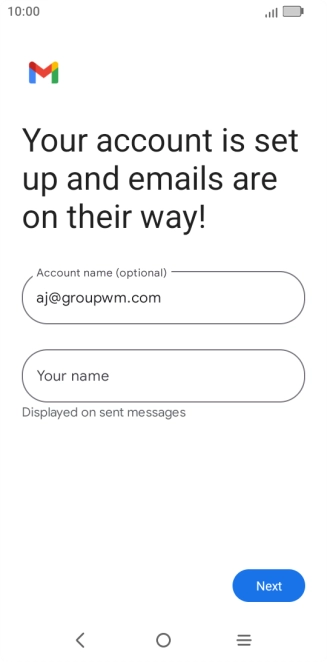 Press the field below Press the field below