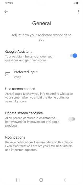 Press the indicator next to Press the indicator next to