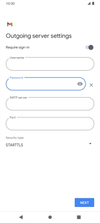 Press the field below 