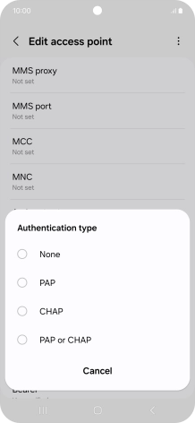 Press None. Press None.