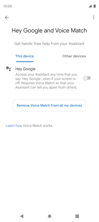 Press the indicator next to Press the indicator next to
