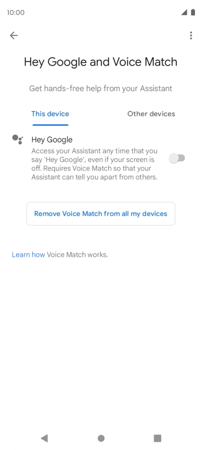 Press the indicator next to Press the indicator next to