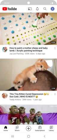 Press the upload icon.