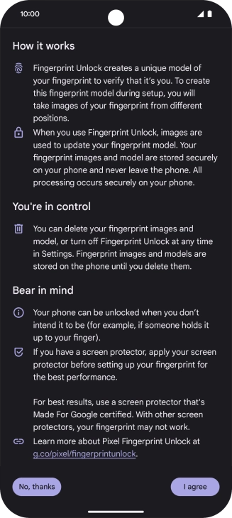 Press I agree. Press I agree.