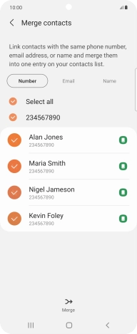 Press Merge. Press Merge.