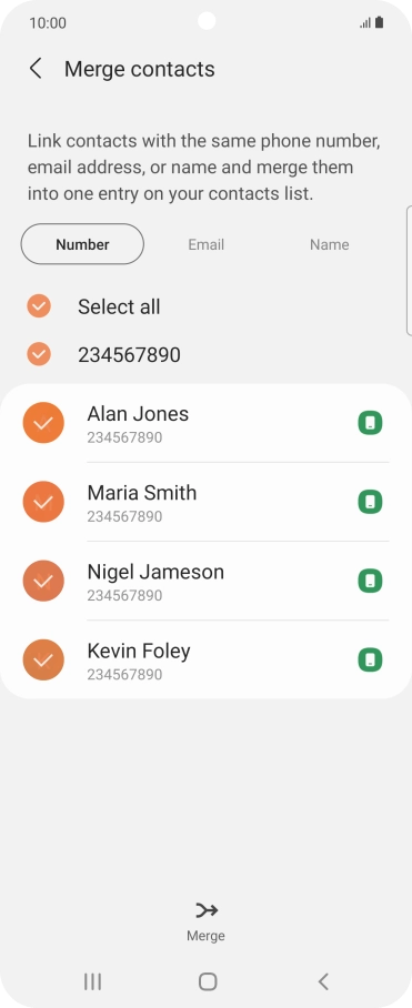 Press Merge. Press Merge.