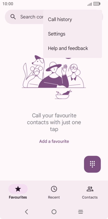 Press Settings. Press Settings.