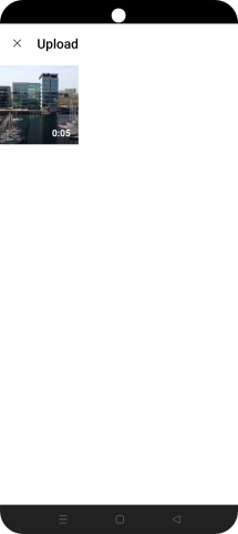 Press the required video clip.