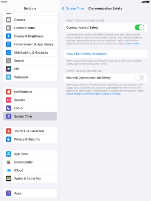 Press the indicator next to Press the indicator next to