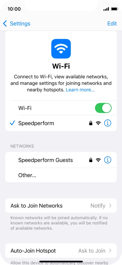 Slide your finger upwards starting from the bottom of the screen to return to the home screen.