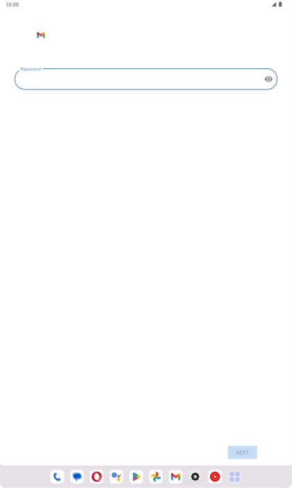 Press the field below 