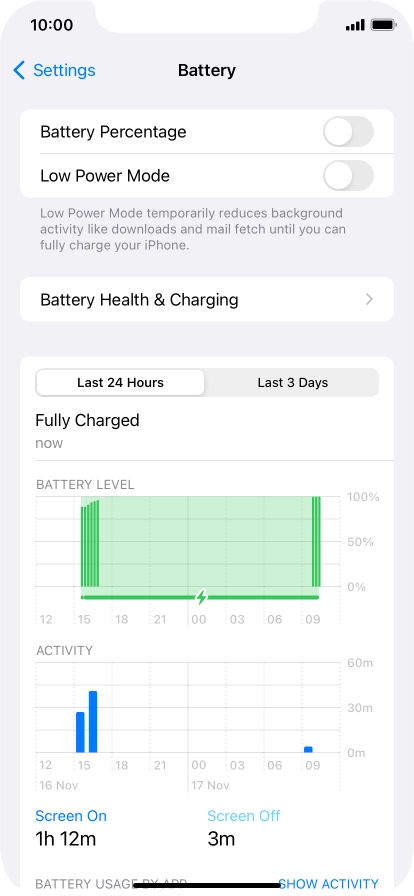 Press the indicator next to Press the indicator next to