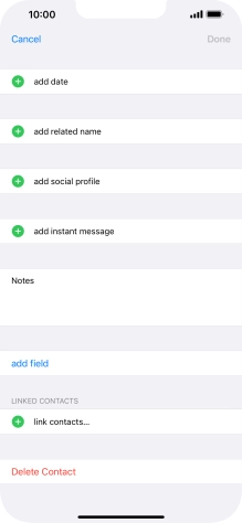 Press link contacts....