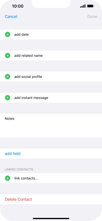 Press link contacts....