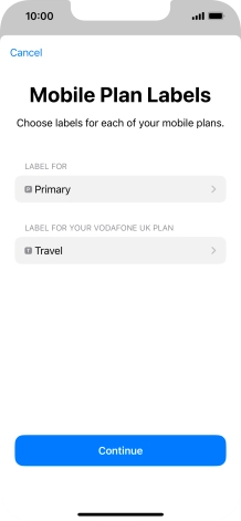 Press Continue. Press Continue.