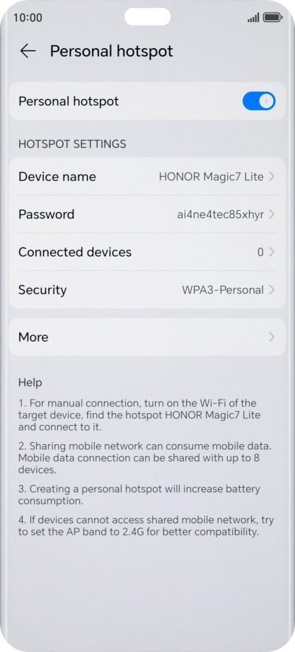 Slide your finger upwards starting from the bottom of the screen to return to the home screen.