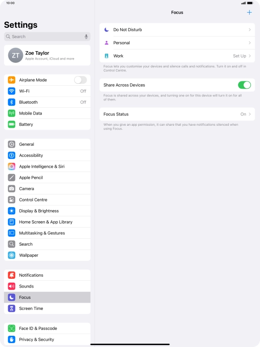 Press Do Not Disturb. Press Do Not Disturb.