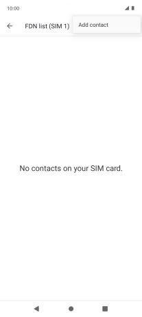 Press Add contact. Press Add contact.