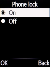 Select Off to turn off the function.
