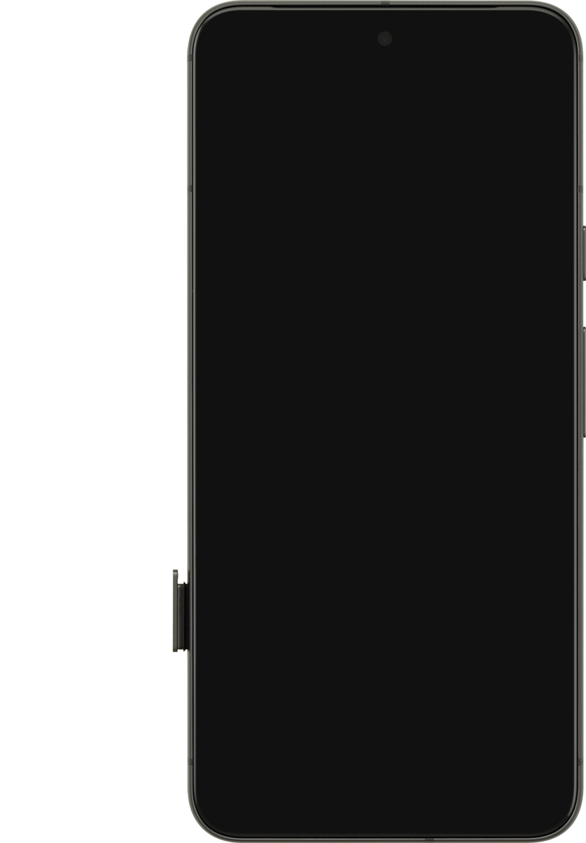 Remove the SIM holder from your phone.