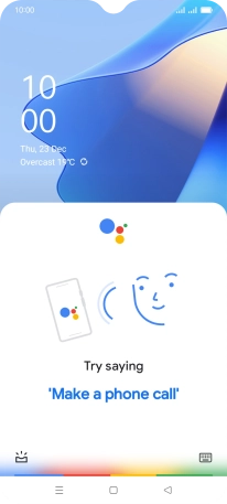 Press the explore icon.