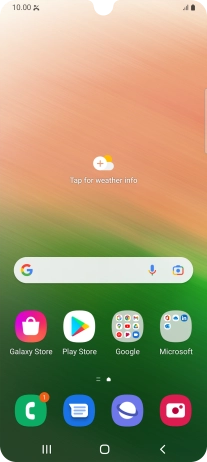 The missed calls icon shows that you have one or more missed calls.