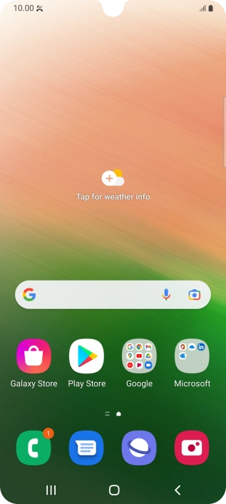 The missed calls icon shows that you have one or more missed calls.