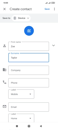Press Phone and key in the required phone number.