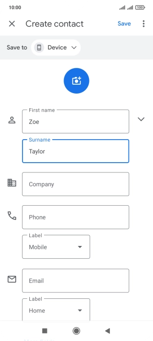 Press Phone and key in the required phone number.