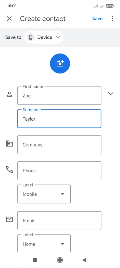 Press Phone and key in the required phone number.