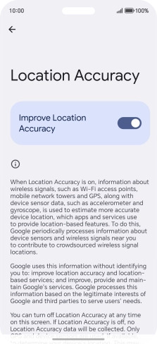 If you press the indicator next to 