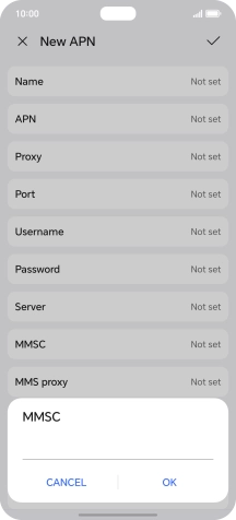 Key in http://mms.vodafone.co.uk/servlets/mms and press OK.