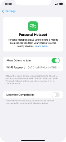 Slide your finger upwards starting from the bottom of the screen to return to the home screen.