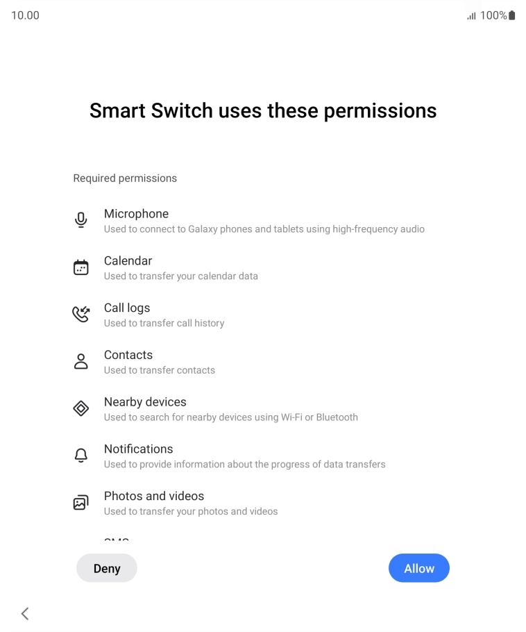 Press Allow. Press Allow.